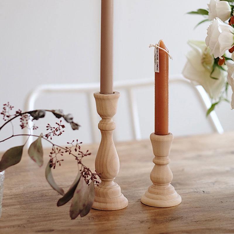 Sovrik Klassisk Tre-lysestake | Tidøst Design | Elegant Bord-dekor