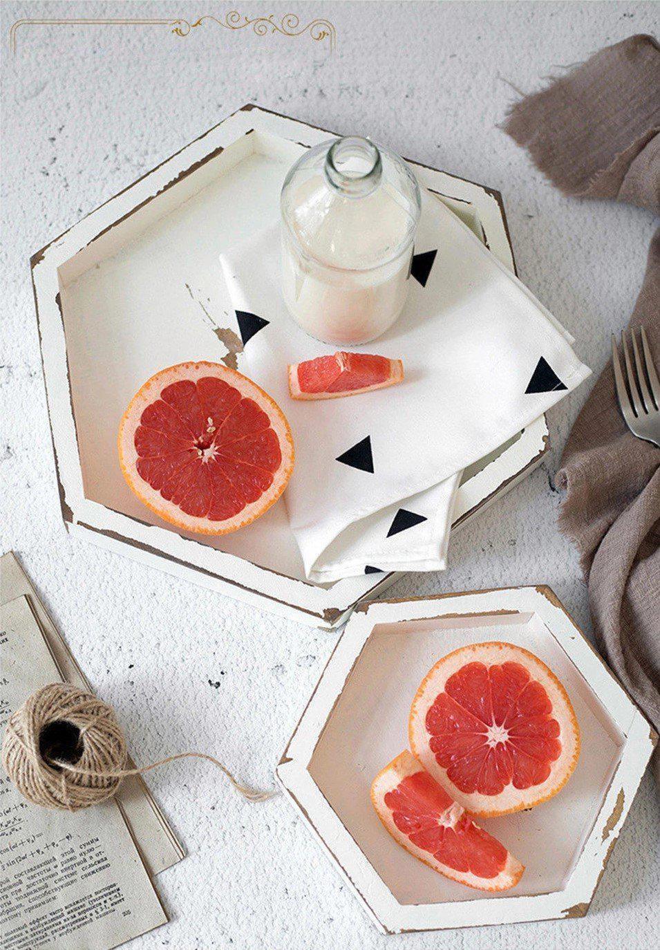 Sovrik Trebrett-set | Rustikk design | Allsidig bruk | Dekorasjon og servering