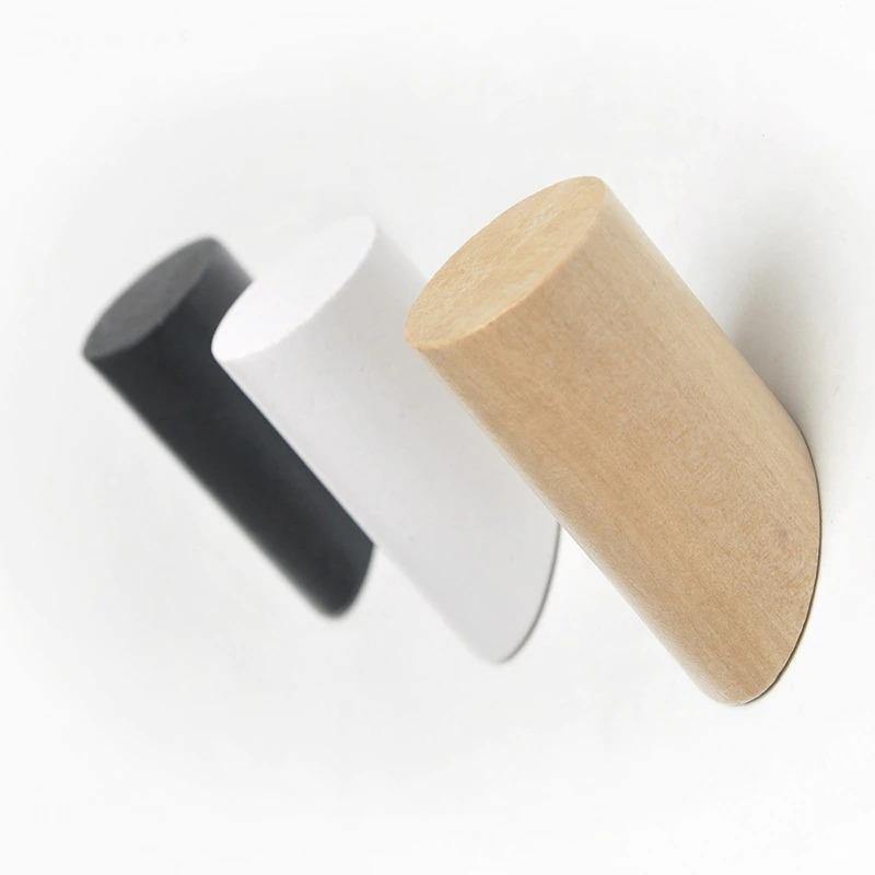 Sovrik Vegghenger i Tre | Plassbesparende | Minimalistisk Design | Robust Garderobe | Dekorativ og Praktisk
