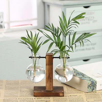 Sovrik Garten - Tre rahmen Terrarium Hydroponikk Plantevaser